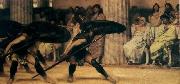 Laura Theresa Alma-Tadema A Pyrrhic Dance Sir Lawrence Alma oil painting